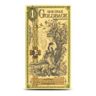 1 Utah Goldback Legacy Gold Note (New)