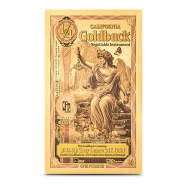 1/4 California Goldback Gold Note (New)