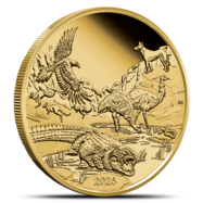 2026 1 oz Proof Australian Gold Wonders of Australia The Outback Coin