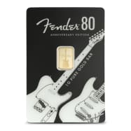1 Gram PAMP Suisse Fender 80th Anniversary Edition Gold Bar (New w/ Assay)