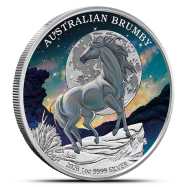 2026 1 oz Colorized Australian Brumby Silver Coin (BU)
