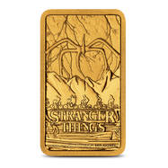 1 Gram Perth Mint Stranger Things Gold Bar (New w/ Assay)