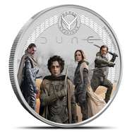 2026 1/2 oz Colorized Tuvalu DUNE House Atreides Silver Coin (Box + CoA)