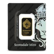 10 Gram Scottsdale Mint Gold Bar (Certi-Lock)