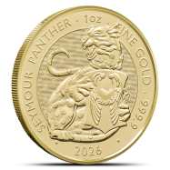 2026 1 oz British Gold Tudor Beasts Seymour Panther Coin (BU)