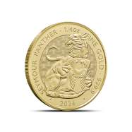 2026 1/4 oz British Gold Tudor Beasts Seymour Panther Coin (BU)
