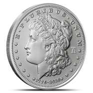 2026-W Burnished Morgan Silver Dollar Coin (Enhanced, Dual Date, Box + CoA)