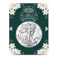 2027 1 oz American Silver Eagle Coin (BU, Wedding Card)