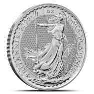 2027 1 oz British Platinum Britannia Coin (BU)