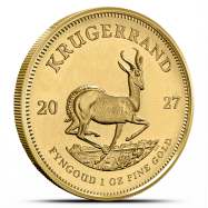 2027 1 oz South African Gold Krugerrand Coin (BU)