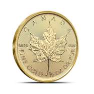 2027 1/2 oz Canadian Gold Maple Leaf Coin (BU)