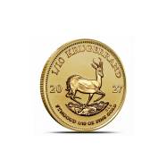 2027 1/10 oz South African Gold Krugerrand Coin (BU)