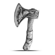 1/2 oz MK Barz Viking Axe Shaped Silver Bar (New)