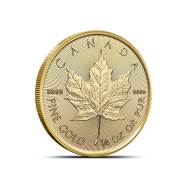 2027 1/4 oz Canadian Gold Maple Leaf Coin (BU)