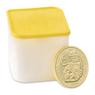 2026 1 oz British Gold Tudor Beasts Seymour Panther Tube (10 Coins, BU)
