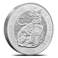 2026 10 oz British Silver Tudor Beasts Seymour Panther Monster Box (15 Coins, BU)