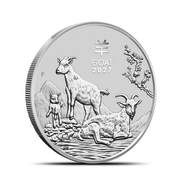 2027 1/2 oz Australian Silver Lunar Goat Coin (BU)