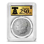 2026-W Burnished Morgan Silver Dollar Coin PCGS SP70 FS (Enhanced, Dual Date)