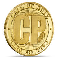 1/10 oz Call of Duty®: Black Ops 7® Gold Round (Proof-Like)