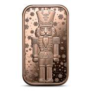 1 oz Nutcracker Copper Bar (New)