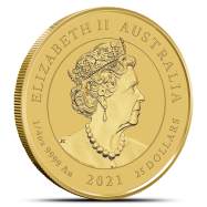 2021 1/4 oz Australian Gold Spotted Eagle Ray Coin