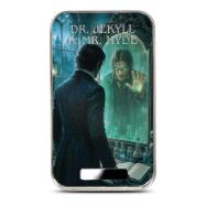 1 oz Colorized Scottsdale Halloween Monsters Dr. Jekyll & Hyde Silver Bar (New)