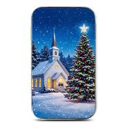 1 oz Silver Colorized Christmas Church Bar New | Scottsdale