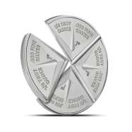 1/2 oz SilverTowne Divisible Silver Round (New)