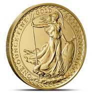 1987 1 oz British Gold Britannia Coin