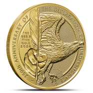 2026 1 oz British Gold The 250th Anniversary of the Declaration of Independence Coin (BU)