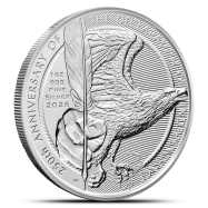2026 1 oz British Silver The 250th Anniversary of the Declaration of Independence Coin (BU)