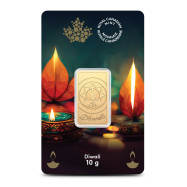 2026 10 Gram (RCM) Royal Canadian Mint Diwali Gold Bar (With Assay)