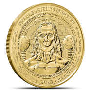 2026 British Gothic Horror Frankenstein 1 oz Gold Coin BU
