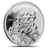 2025 1 oz EC8 Silver Dominica Mountain Chicken Coin (BU)