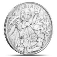 1 oz Legendary Warriors Arminius Silver Round (New)