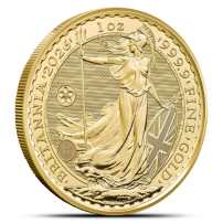 2026 1 oz British Gold Britannia International Privy Japan Coin (In Card)