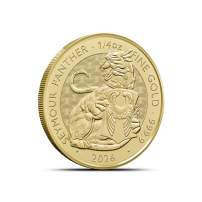 2026 1/4 oz British Gold Tudor Beasts Seymour Panther Coin (BU)