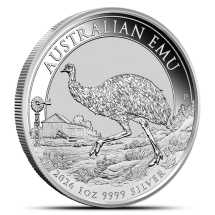 2026 1 oz Silver Australian Emu Coins (BU)