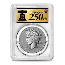 2026-P Reverse Proof Silver Peace Dollar Coins PCGS PR70 FDOI (Dual Date)