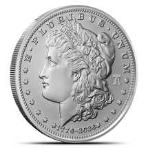 2026-W Burnished Silver Morgan Dollar Coins (Enhanced, Dual Date, Box + CoA)