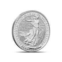 2027 1/4 oz Silver British Britannia Coins (BU)