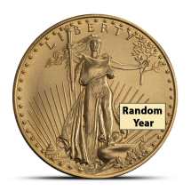1 oz Gold American Eagle Coins (Random Year)