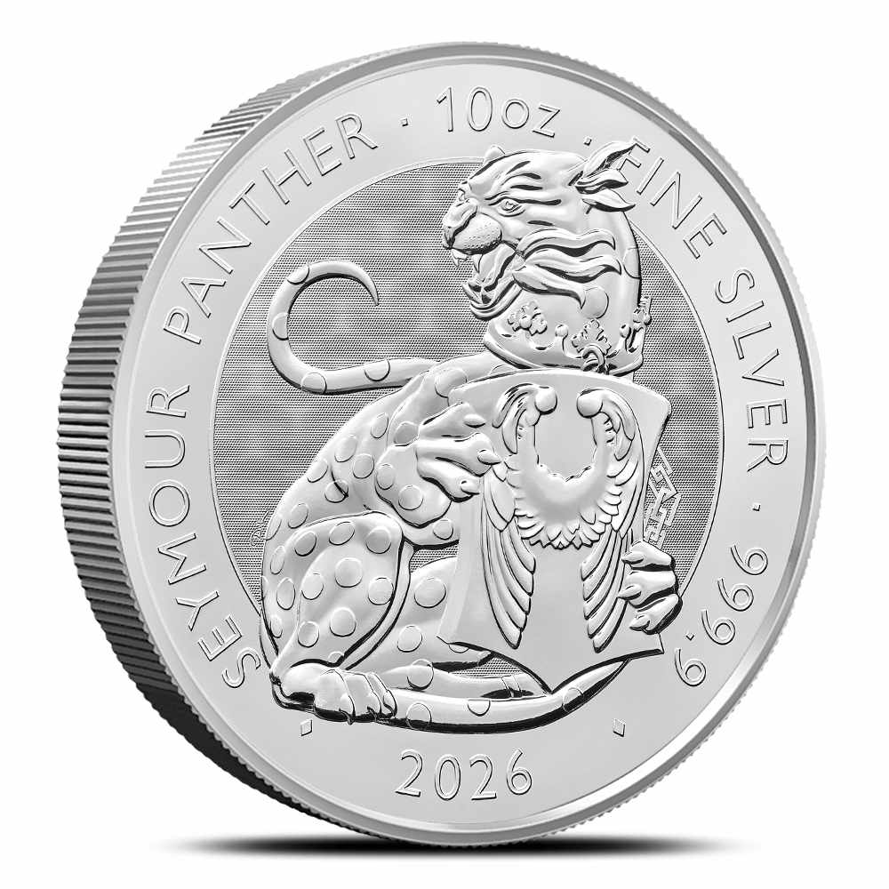 2026 10 oz British Silver Tudor Beasts Seymour Panther Coin (BU) l