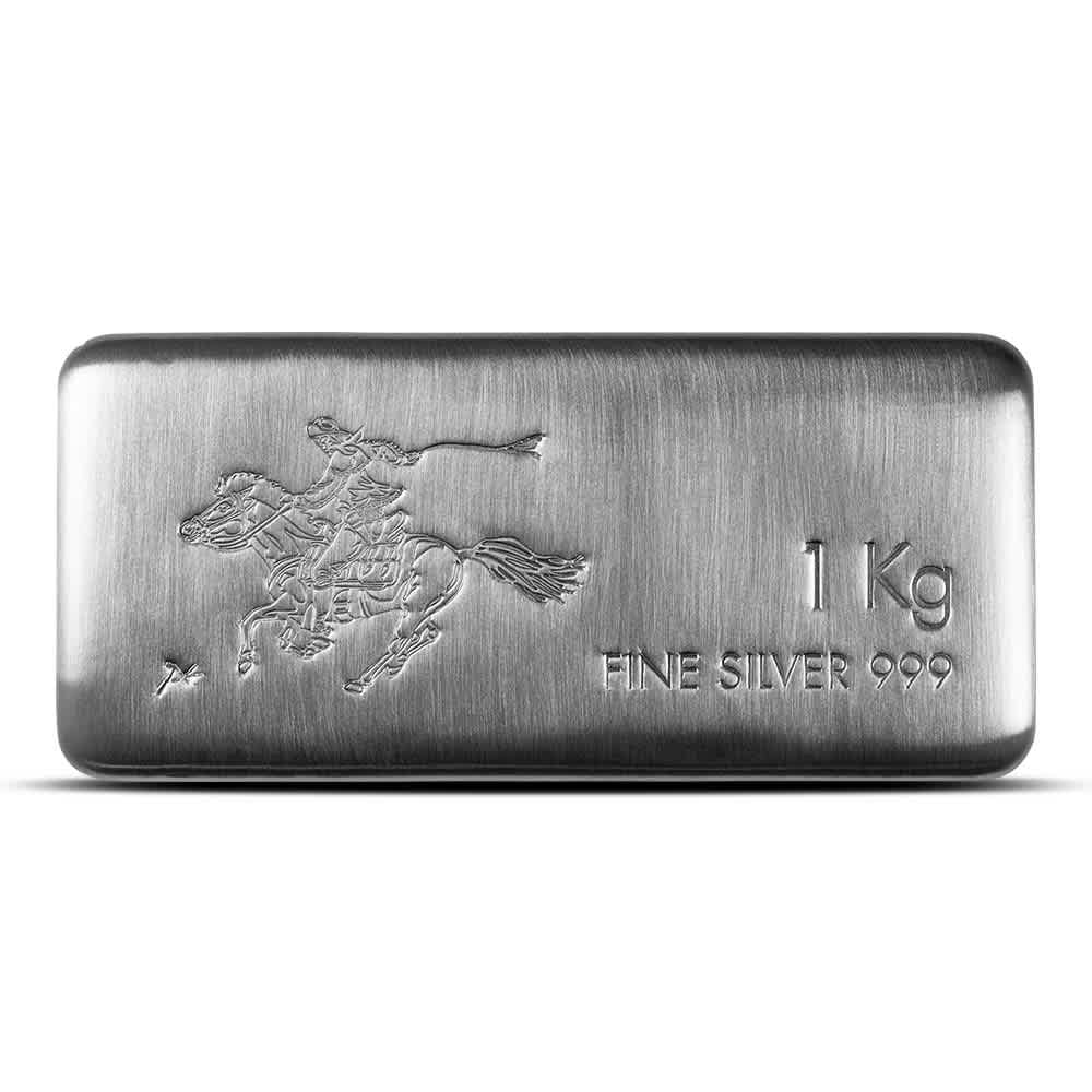 1 Kilo Silver Pony Bar New | SilverTowne - Provident Metals™